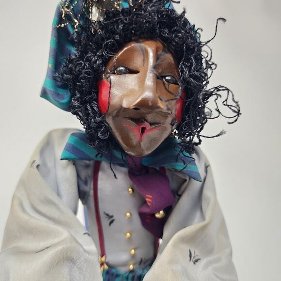 Louie Gizyn Soft Art Sculpture Hanging Clown Man Fantastic Figurines Music Note - Picture 10 of 14